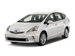 2D коврики EVA в салон и багажник на Toyota Prius Plus III XW30 (2009-2016)