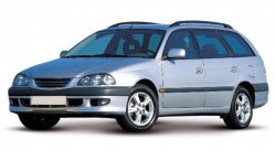 2D коврики EVA в салон и багажник на Toyota Caldina T21x 4WD, правый руль (1997-2002)