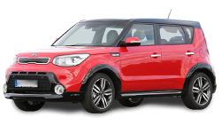 2D коврики EVA в салон и багажник  на Kia Soul II (PS) (2013-2019)